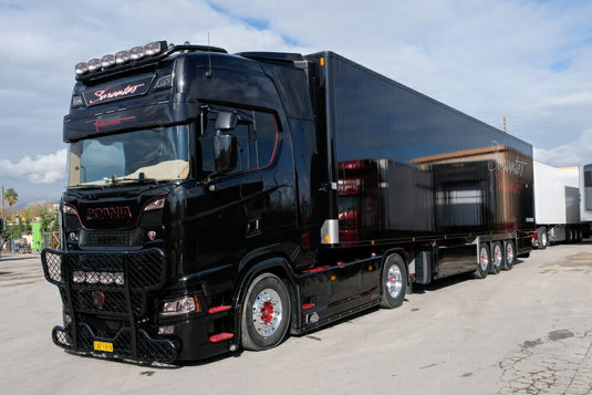 【予約】2023年発売予定Sarantos Scania S-serie Highline met koelopleggerトラック /建設機械模型 工事車両 Tekno 1/50 ミニチュア