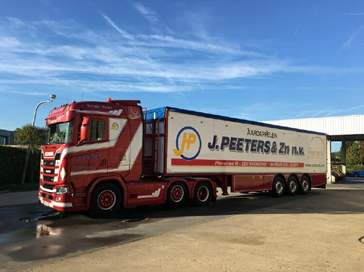 ギャラリービューアに画像をロードする, 【予約】6-8月以降発売予定Peeters Scania S-serie Highline with potato-semitrailerトラック/建設機械模型 工事車両 Tekno 1/50 ミニチュア