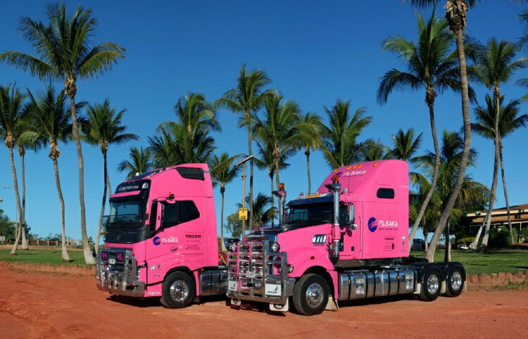 ギャラリービューアに画像をロードする, 【予約】8-10月以降発売予定Pilbara Heavy Haulage Girls Volvo FH04 Globetrotter XL 6x4 Maximaal 1 per klantトラック トラクタヘッド/建設機械模型 工事車両 Tekno 1/50 ミニチュア