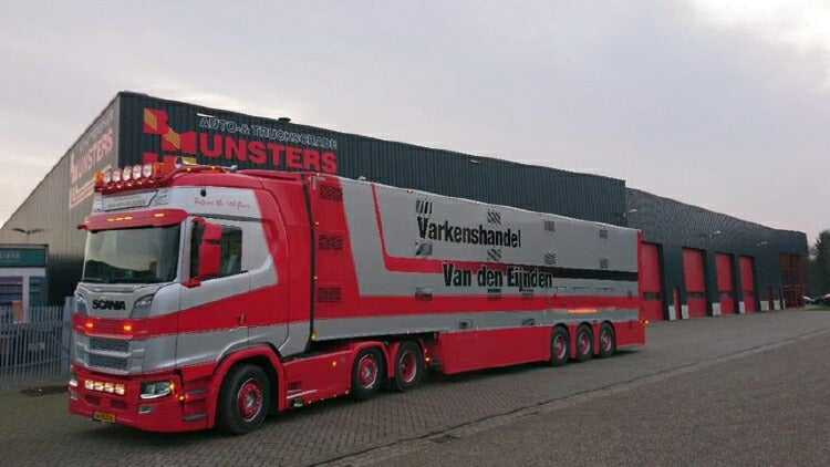 ギャラリービューアに画像をロードする, 【予約】10-12月以降発売予定Eijnden, Van Scania S-serie Highline with resin Berdex livestock trailerトラック/建設機械模型 工事車両 Tekno 1/50 ミニチュア