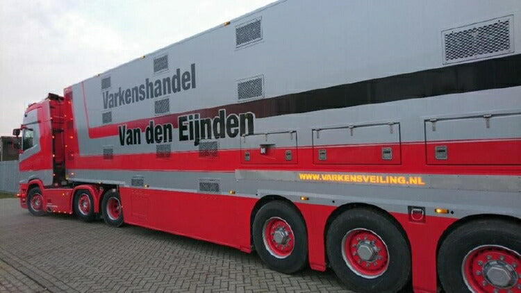 ギャラリービューアに画像をロードする, 【予約】10-12月以降発売予定Eijnden, Van Scania S-serie Highline with resin Berdex livestock trailerトラック/建設機械模型 工事車両 Tekno 1/50 ミニチュア