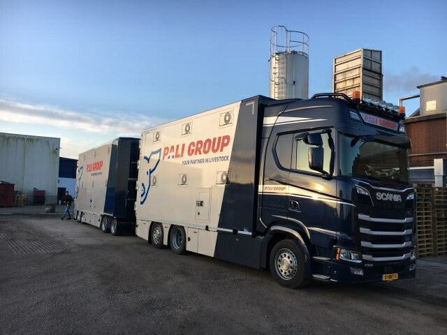 ギャラリービューアに画像をロードする, 【予約】2020年1-3月以降発売予定Pali groep Scania S-serie Highline livestock トレーラー /建設機械模型 工事車両 TEKNO 1/50 ミニチュア