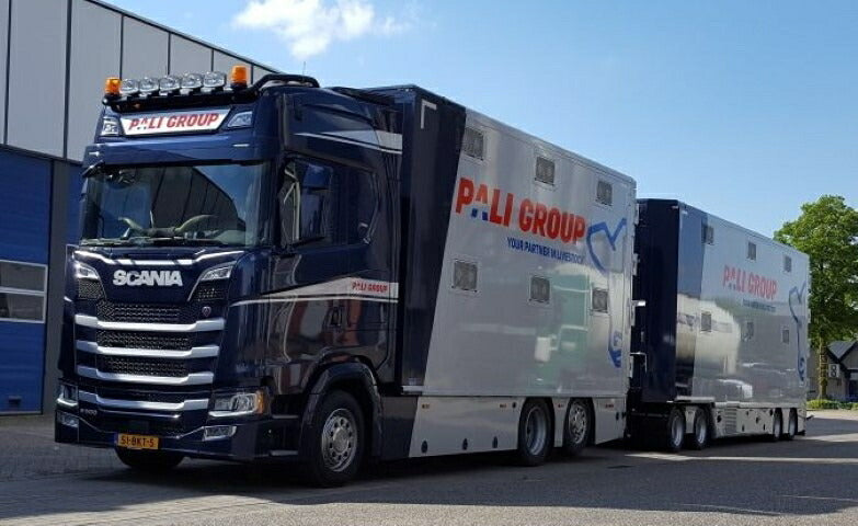 ギャラリービューアに画像をロードする, 【予約】2020年1-3月以降発売予定Pali groep Scania S-serie Highline livestock トレーラー /建設機械模型 工事車両 TEKNO 1/50 ミニチュア