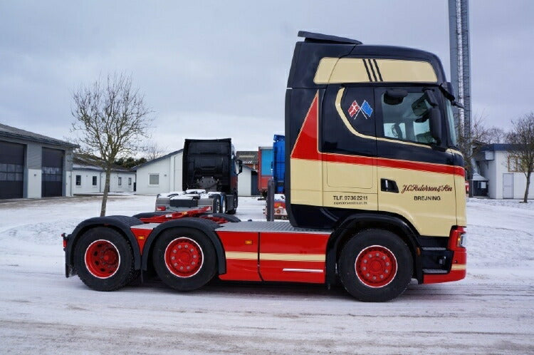 ギャラリービューアに画像をロードする, 【予約】6-8月以降発売予定Pedersen, Jo Scania NGS S-serie Highline 6x2トラック トラクタヘッド/建設機械模型 工事車両 Tekno 1/50 ミニチュア