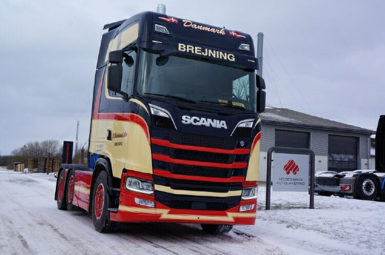 ギャラリービューアに画像をロードする, 【予約】6-8月以降発売予定Pedersen, Jo Scania NGS S-serie Highline 6x2トラック トラクタヘッド/建設機械模型 工事車両 Tekno 1/50 ミニチュア