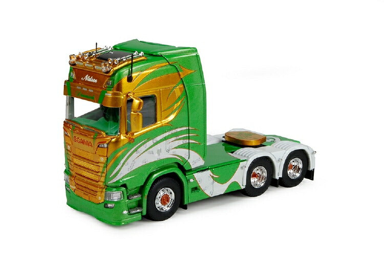 ギャラリービューアに画像をロードする, 【予約】Nielsen Leif Scania S-serie Highline 6x2 トラック トラクタ/TEKNO 1/50 建設機械 模型ミニカー はたらく車 重機