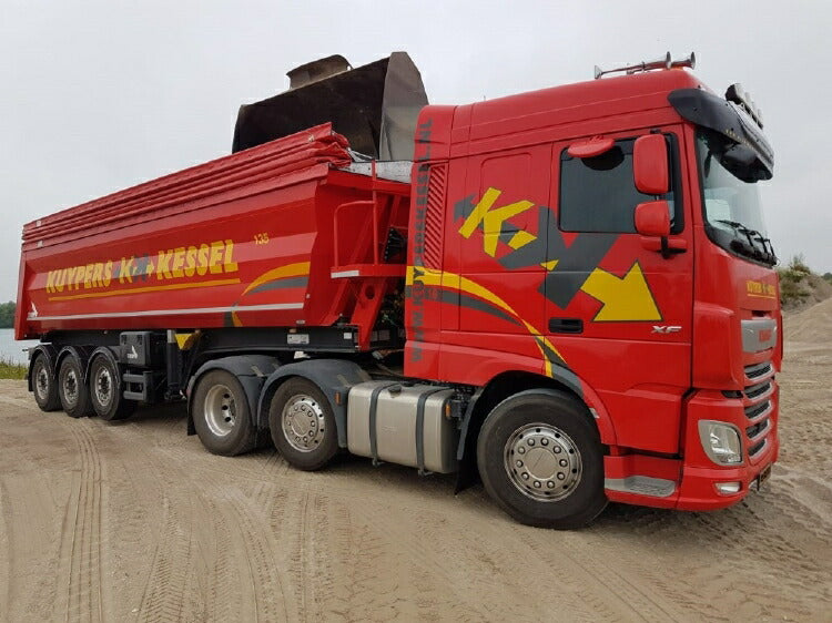 ギャラリービューアに画像をロードする, 【予約】6-8月以降発売予定Kuypers DAF XF Euro 6 Space Cab with Meiller tipperトラック/建設機械模型 工事車両 Tekno 1/50 ミニチュア