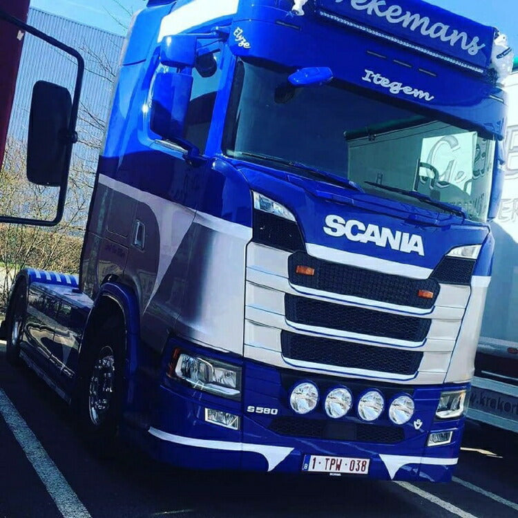 ギャラリービューアに画像をロードする, 【予約】10-12月以降発売予定Vekemans Scania S-serie Highline with Cargo floor trailer widespreadトラック/建設機械模型 工事車両 Tekno 1/50 ミニチュア