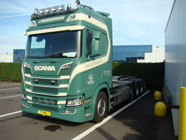 ギャラリービューアに画像をロードする, 【予約】12月以降発売予定Scania NGS R-serie Highline haakarm combinatie TEKNO 1/50 建設機械 模型ミニカー はたらく車重機 トラック