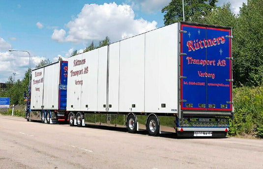 【予約】2019年7-9月以降発売予定Scania R-serie Streamline Swedish combinationトラック  /建設機械模型 工事車両 TEKNO 1/50 ミニチュア