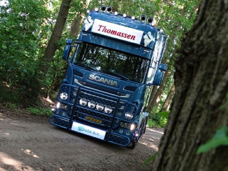 ギャラリービューアに画像をロードする, 【予約】6-8月以降発売予定Tholu Scania Topline with 3軸 カーテンサイダートレーラートラック/建設機械模型 工事車両 Tekno 1/50 ミニチュア