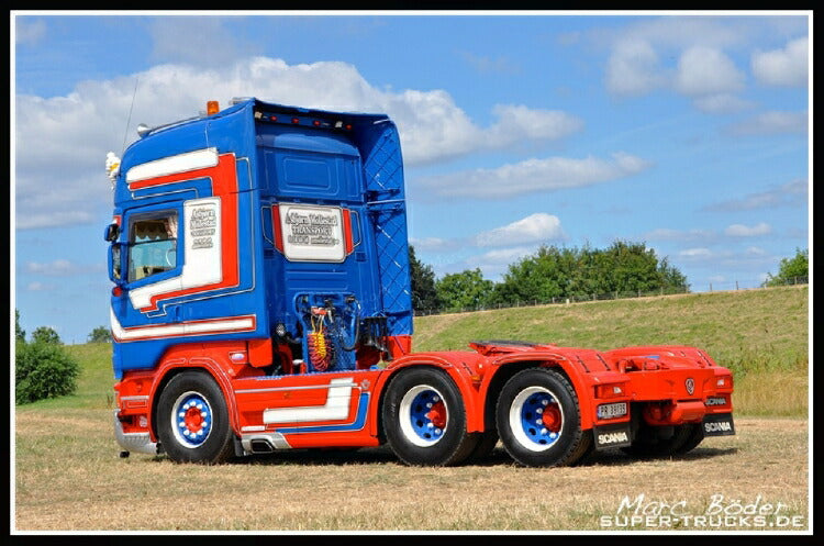 ギャラリービューアに画像をロードする, 【予約】10-12月以降発売予定Mollestad Scania R-serie Topline 6x2トラック トラクタヘッド/建設機械模型 工事車両 Tekno 1/50 ミニチュア