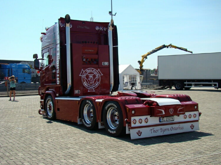 ギャラリービューアに画像をロードする, 【予約】8-10月以降発売予定Osterhus, Thor Bjorn Scania R-serie Topline 6x4トラック トラクタヘッド/建設機械模型 工事車両 Tekno 1/50 ミニチュア