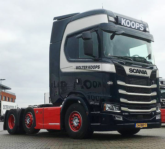 【予約】2019年7-9月以降発売予定Scania S-serie Highline リーファーセミトレーラートレーラー  /建設機械模型 工事車両 TEKNO 1/50 ミニチュア