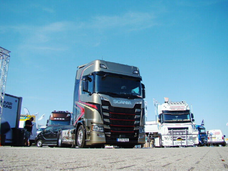 ギャラリービューアに画像をロードする, 【予約】2019年7-9月以降発売予定Scania S-serie Highline 4x2トラクタ /建設機械模型 工事車両 TEKNO 1/50 ミニチュア