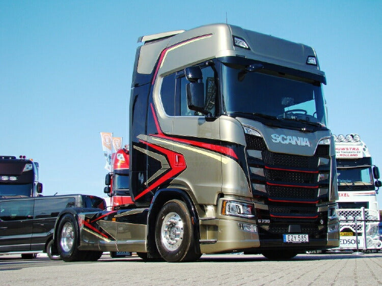 ギャラリービューアに画像をロードする, 【予約】2019年7-9月以降発売予定Scania S-serie Highline 4x2トラクタ /建設機械模型 工事車両 TEKNO 1/50 ミニチュア