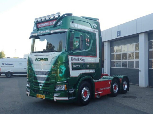【予約】2020年1-3月以降発売予定Eeg, Henrik Scania S-serie Highline 6x2 /建設機械模型 工事車両 TEKNO 1/50 ミニチュア