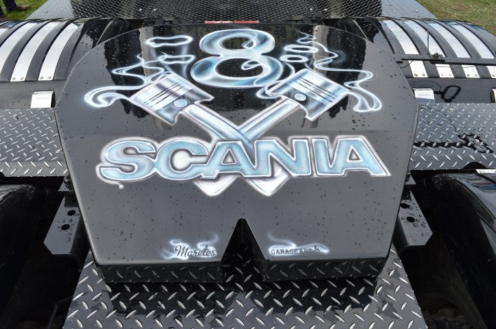 ギャラリービューアに画像をロードする, 【予約】2019年8-10月以降発売予定Jensen, The Gambler Scania Torpedo Topline 6x2 トラック トラクタ/建設機械模型 工事車両 TEKNO 1/50 ミニチュア