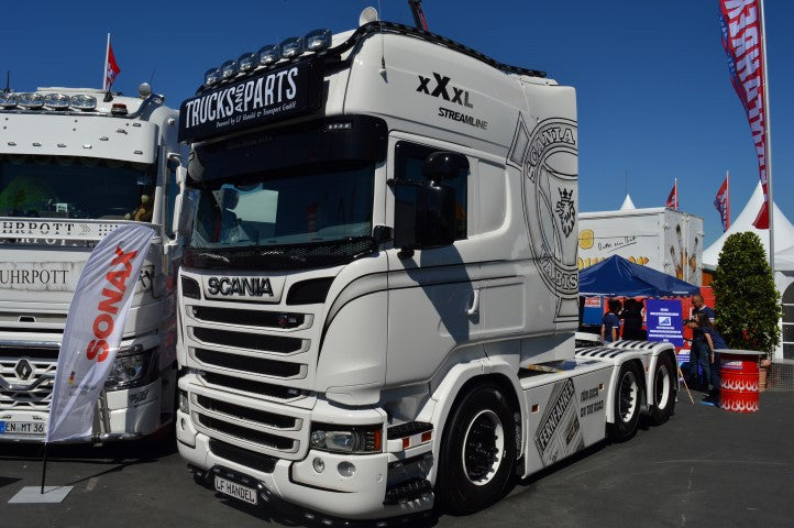 ギャラリービューアに画像をロードする, 【予約】2019年8-10月以降発売予定LF Handel Extended Scania R-serie Topline 6x2 トラック トラクタ/建設機械模型 工事車両 TEKNO 1/50 ミニチュア