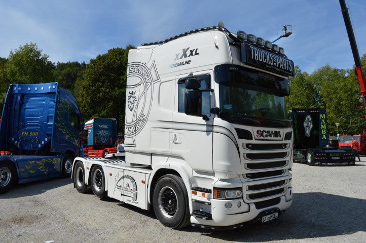 ギャラリービューアに画像をロードする, 【予約】2019年8-10月以降発売予定LF Handel Extended Scania R-serie Topline 6x2 トラック トラクタ/建設機械模型 工事車両 TEKNO 1/50 ミニチュア