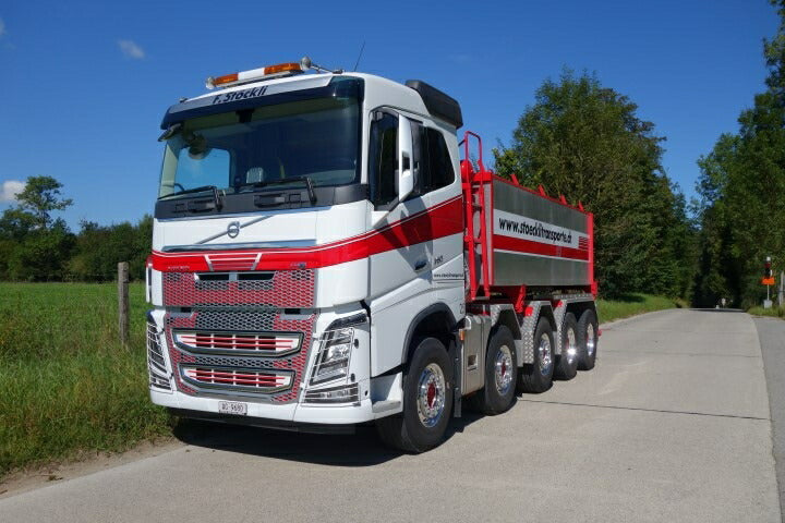 ギャラリービューアに画像をロードする, 【予約】2020年1-3月以降発売予定Stockli, Felix Volvo FH04 with resin Tipperダンプトラック/建設機械模型 工事車両 TEKNO 1/50 ミニチュア