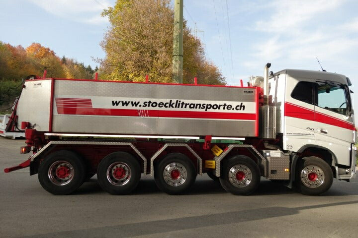 ギャラリービューアに画像をロードする, 【予約】2020年1-3月以降発売予定Stockli, Felix Volvo FH04 with resin Tipperダンプトラック/建設機械模型 工事車両 TEKNO 1/50 ミニチュア