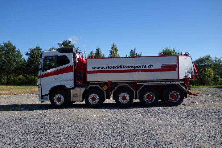 ギャラリービューアに画像をロードする, 【予約】2020年1-3月以降発売予定Stockli, Felix Volvo FH04 with resin Tipperダンプトラック/建設機械模型 工事車両 TEKNO 1/50 ミニチュア