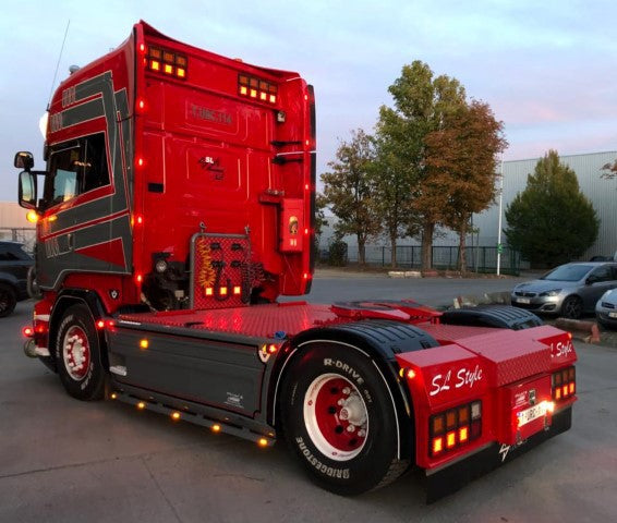 ギャラリービューアに画像をロードする, 【予約】2019年8-10月以降発売予定SL Logistics Scania R-serie Topline 4x2 トラック トラクタ/建設機械模型 工事車両 TEKNO 1/50 ミニチュア