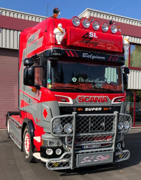 ギャラリービューアに画像をロードする, 【予約】2019年8-10月以降発売予定SL Logistics Scania R-serie Topline 4x2 トラック トラクタ/建設機械模型 工事車両 TEKNO 1/50 ミニチュア