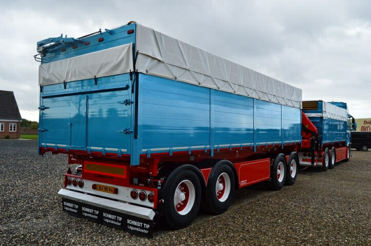 ギャラリービューアに画像をロードする, 【予約】2020年4-6月以降発売予定Volvo FH04 Globetrotter motorwagen met aanhanger met resin bakken トラック /建設機械模型 工事車両 Tekno 1/50 ミニチュア