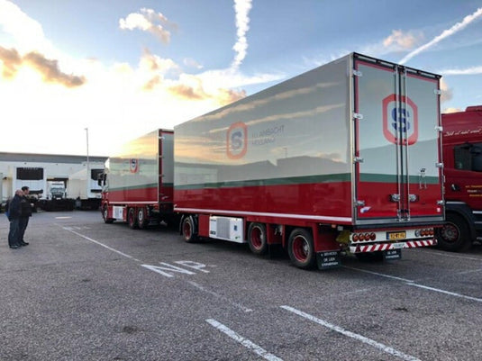 【予約】10-12月以降発売予定Transtolk Scania NG R-serie Highline rigid truck with trailerトラック/建設機械模型 工事車両 Tekno 1/50 ミニチュア