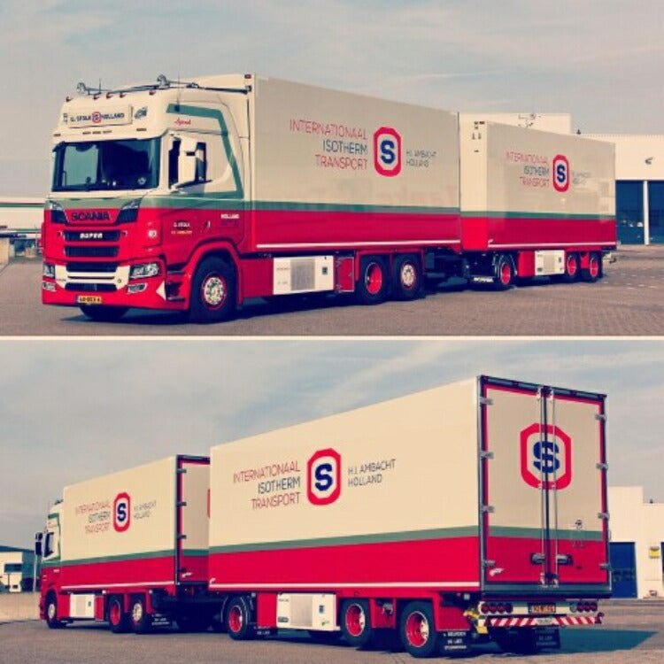 ギャラリービューアに画像をロードする, 【予約】10-12月以降発売予定Transtolk Scania NG R-serie Highline rigid truck with trailerトラック/建設機械模型 工事車両 Tekno 1/50 ミニチュア