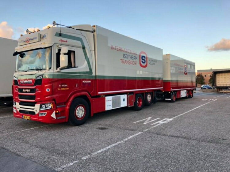 ギャラリービューアに画像をロードする, 【予約】10-12月以降発売予定Transtolk Scania NG R-serie Highline rigid truck with trailerトラック/建設機械模型 工事車両 Tekno 1/50 ミニチュア