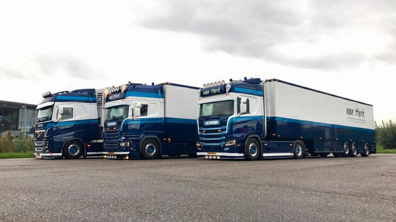 ギャラリービューアに画像をロードする, 【予約】2020年1-3月以降発売予定Herk, van Scania NGS R-serie Highline with zamac リーファーセミトレーラー /建設機械模型 工事車両 TEKNO 1/50 ミニチュア