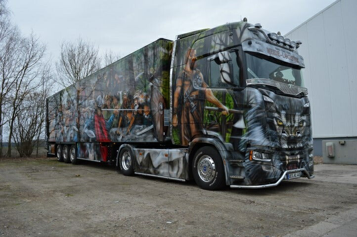 ギャラリービューアに画像をロードする, 【予約】10-12月以降発売予定Scania S-serie Highline met koeloplegger トラック TEKNO 1/50 建設機械 模型ミニカー はたらく車重機