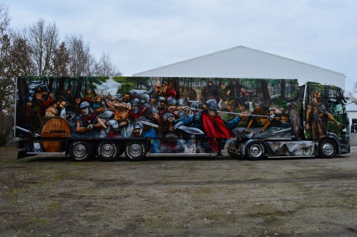 ギャラリービューアに画像をロードする, 【予約】10-12月以降発売予定Scania S-serie Highline met koeloplegger トラック TEKNO 1/50 建設機械 模型ミニカー はたらく車重機
