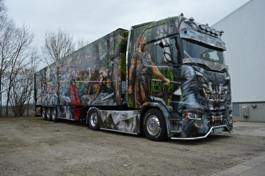 【予約】10-12月以降発売予定Scania S-serie Highline met koeloplegger トラック TEKNO 1/50 建設機械 模型ミニカー  はたらく車重機