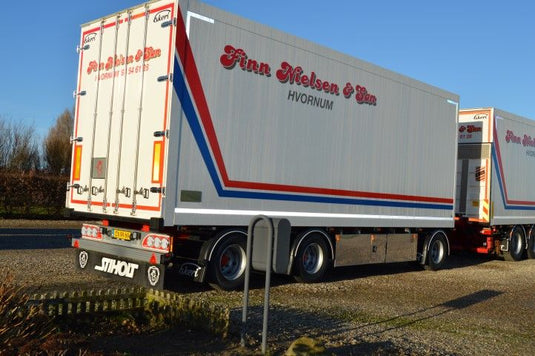 【予約】10-12月以降発売予定Nielsen, Finn & Son Scaniaスカニア S Highline motorwagen met 3-assige aanhangerトレーラー 建設機械模型 工事車両TEKNO 1/50 ミニチュア