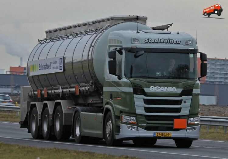 ギャラリービューアに画像をロードする, 【予約】2020年4-6月以降発売予定Scania NG R-serie met 3-assige verchroomde tankoplegger トラック /建設機械模型 工事車両 Tekno 1/50 ミニチュア