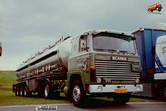 【予約】2020年4-6月以降発売予定Scania 111 met 2-assige klassieke tankoplegger トラック /建設機械模型 工事車両 Tekno 1/50 ミニチュア