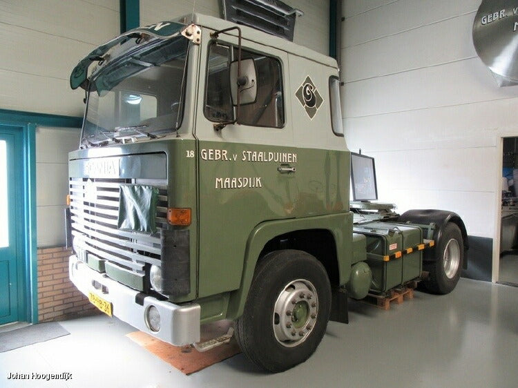 ギャラリービューアに画像をロードする, 【予約】2020年4-6月以降発売予定Scania 111 met 2-assige klassieke tankoplegger トラック /建設機械模型 工事車両 Tekno 1/50 ミニチュア