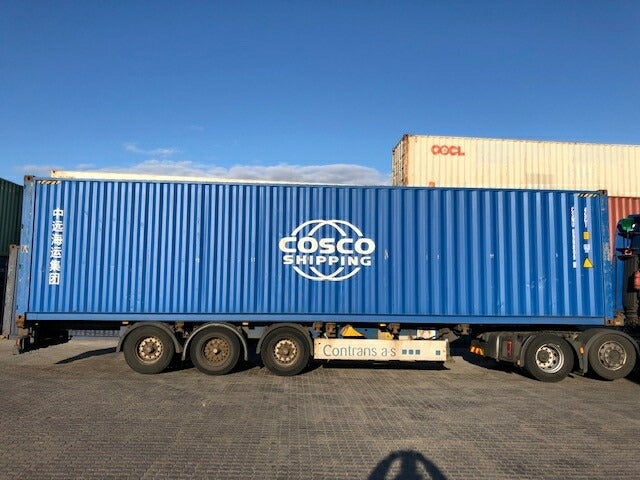ギャラリービューアに画像をロードする, 【予約】2020年1-3月以降発売予定Contrans Volvo FH04 Globetrotter met 40フィート Coscoコンテナトラック/建設機械模型 工事車両 TEKNO 1/50 ミニチュア
