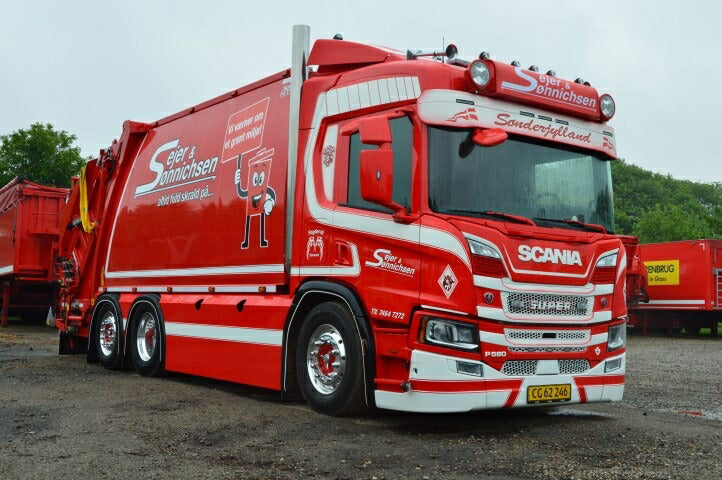 ギャラリービューアに画像をロードする, 【予約】2021年1月-3月以降発売予定Sejer & Sonnichsen Scania Next Gen P-serie 580-V8 trash truck