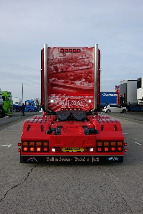ギャラリービューアに画像をロードする, 【予約】12月以降発売予定Calport Scania R-serie Topline 6x2トラック トラクタ/TEKNO 1/50 建設機械 模型ミニカー はたらく車 重機