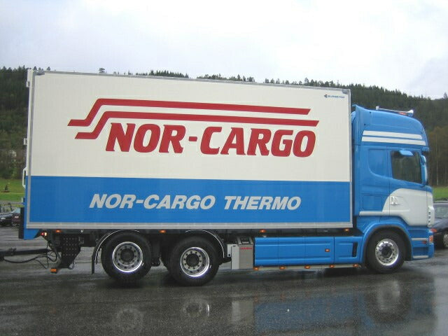ギャラリービューアに画像をロードする, 【予約】8-10月以降発売予定Fellingen Nor Cargo Scania R-serie Topline met 4 assige aanhanger トラック トレーラー/Tekno 建設機械模型 工事車両 1/50 ミニチュア