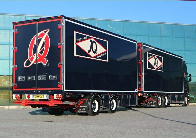 ギャラリービューアに画像をロードする, J Q vd Meer Scania Rシリーズ Topline トラクタ / Tekno 1/50 建設機械模型 工事車両