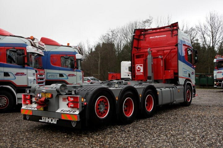 ギャラリービューアに画像をロードする, 【予約】12月以降発売予定SB Transport Scania Next Gen R Highline rigid truck hookarm containerトラック トレーラー/TEKNO 1/50 建設機械 模型ミニカー はたらく車 重機