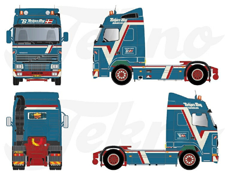 ギャラリービューアに画像をロードする, 【予約】10-12月以降発売予定Volvo FH12 Globetrotter 4x2 in klant specifieke verpakking トラック TEKNO 1/50 建設機械 模型ミニカー はたらく車重機