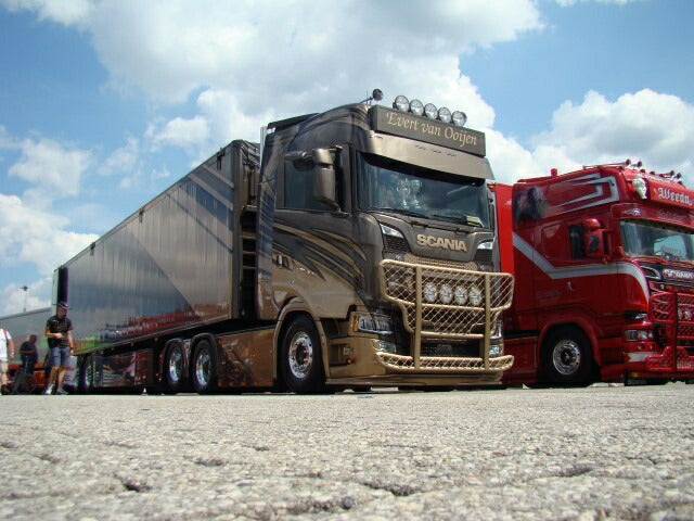 ギャラリービューアに画像をロードする, 【予約】10-12月以降発売予定Scania Next Gen S650 6x2 sleepas met Walking floor oplegger トラック TEKNO 1/50 建設機械 模型ミニカー はたらく車重機
