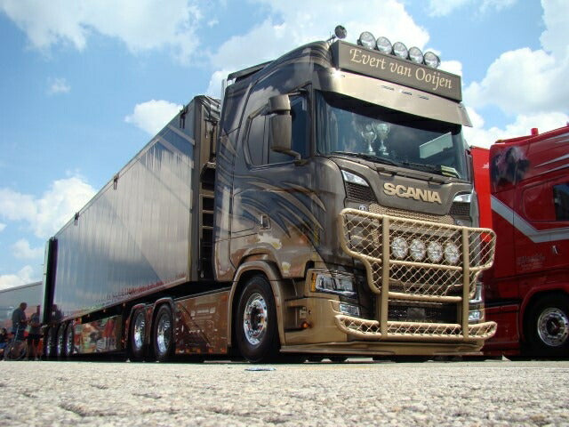 ギャラリービューアに画像をロードする, 【予約】10-12月以降発売予定Scania Next Gen S650 6x2 sleepas met Walking floor oplegger トラック TEKNO 1/50 建設機械 模型ミニカー はたらく車重機